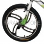 BICICLETTA 20" BMX FREESTYLE ONE WHEEL NERA CON MANUBRIO 360° COPRICATENA E CERCHI IN LEGA BXF20