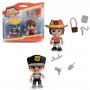 PACK 2 PERSONAGGI ACTION HEROES FAMOSA ACN11020