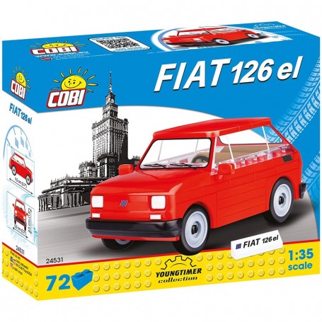 FIAT 126 EL SCALA 1:35 COBI 24531